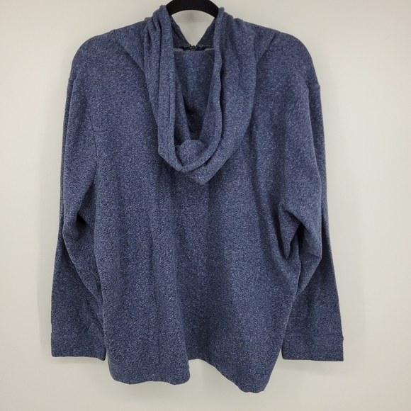 T by Talbots Womens Colorblock Terry Hoodie Size 2x Petite - Picture 3 of 10